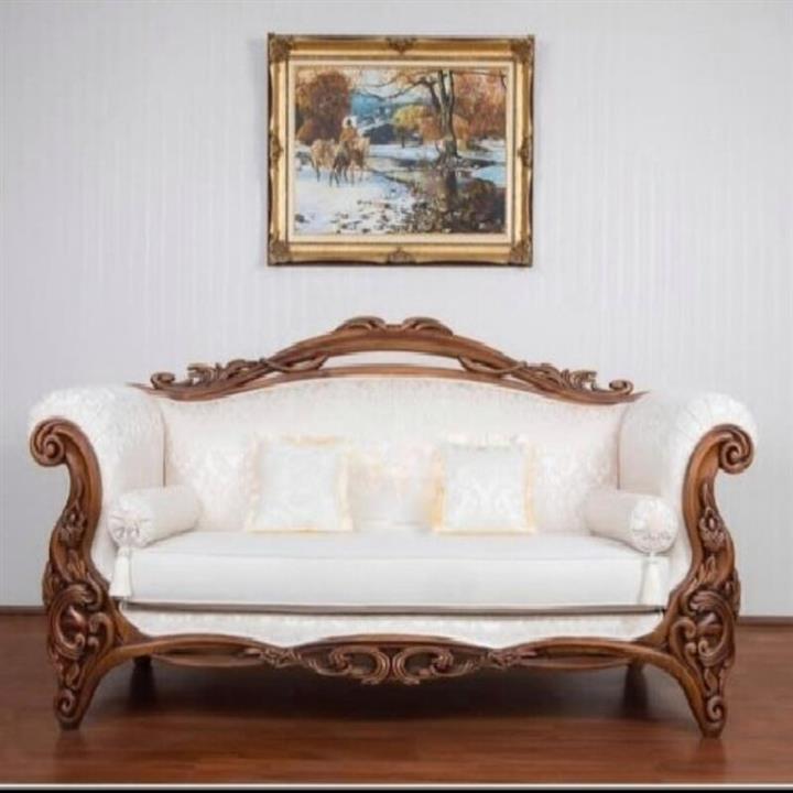 مبل کلاسیک  مدل استیل کوئین  منبتی